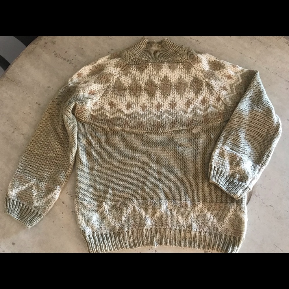 Woman’s classic knitted sweater